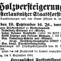 1904-09-09 Kl Holzversteigerung